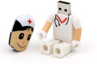 Pankreeti 879 Doctor Nurse Cartoon Designer 64 GB Pen Drive(Multicolor)
