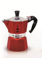 Bialetti Moka Express Emotion 3 Cups Coffee Maker(Orange)