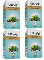 Girnar Tea Green Tea Pack of 4 Herbs Green Tea Bags Box(144 g)
