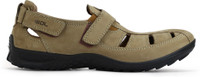 WOODLAND Men Khaki Sandals
