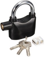 ALWAFLI Alarm Lock for Motorcycle Bike Bicycle Perfect Security with 110 dB Padlock(Black)