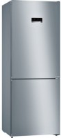BOSCH 415 L Frost Free Double Door 3 Star Refrigerator(Grey, KGN46XL40I)