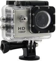 Rhobos Action camera 1080P 12MP Sports Waterproof Action Camera Sports and Action Camera(Black, 12 MP)