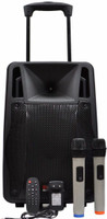 Persang Karaoke A-1231 Trolley Speaker Karaoke Trolley A-1231 Portable Speaker Outdoor PA System(30 W)