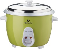 BAJAJ RCX Duo Electric Rice Cooker(1.8 L, Silver, Green, White)