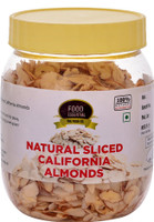 FOOD ESSENTIAL Natural Sliced California Almonds(1 x 400 g)
