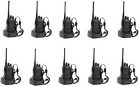 Baofeng (Pack of 10) BF-888S Black Walkie Talkie(Black)