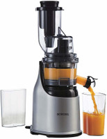 BOROSIL by BOROSIL Health Pro Cold Press Slow Juicer PRO 200 Juicer (2 Jars, Silver)