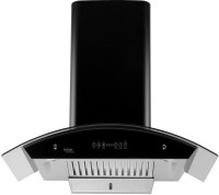 Hindware Cleo HAC 90 Auto Clean Wall Mounted Chimney(Black 1200 CMH)