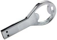 PANKREETI Steel Opener 32 GB Pen Drive(Silver)