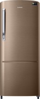 SAMSUNG 212 L Direct Cool Single Door 4 Star Refrigerator(Luxe Bronze, RR22R373YDU/HL)