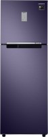 SAMSUNG 275 L Frost Free Double Door 3 Star Refrigerator(Pebble Blue, RT30R3423UT/HL)