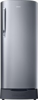 SAMSUNG 192 L Direct Cool Single Door 1 Star Refrigerator with Base Drawer(Elegant Inox, RR19R1822S8/HL)