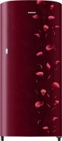 SAMSUNG 192 L Direct Cool Single Door 3 Star Refrigerator(Tender Lily Red, RR19R111ZRZ/HL)