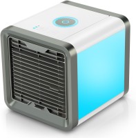 View Duende 3-in-1 USB Mini Portable Air Conditioner Humidifier Room/Personal Air Cooler(Multicolor, 4 Litres) Price Online(Duende)