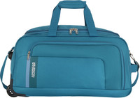 AMERICAN TOURISTER CAMP WHEEL DUFFLE 65cm - TEAL Duffel With Wheels (Strolley)