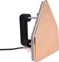 Brecken Paul laundry Brass Iron heavy weight 11 Pounds (5 Kg) ( Pack Of 1) 800 W Dry Iron(Silver and Gold)