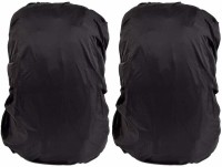 REHTRAD Backpack Rain Cover 2Pcs Waterproof Backpack Rain Cover with Stored Bag 30L to 40L, Lightweight Durable Hiking Backpack Daypack Cover Luggage Cover(large, Black)
