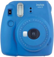 FUJIFILM Instax Mini 9 Party box cobalt blue Instant Camera(Blue)