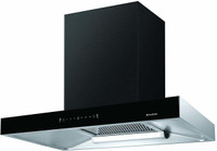 Faber Jupiter HC SC BK 90 cm, Baffle Filter, Touch & Gesture Control, 1350 m?/hr  Auto Clean Wall Mounted Chimney(Black 1350 CMH)