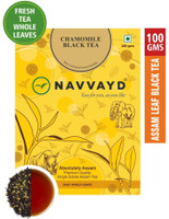 Navvayd Chamomile Black Tea, Assam Black Tea 100, Gms 40 Cups Chamomile Black Tea Pouch(100 g)