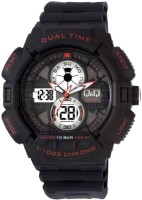 Q&Q GW81N002Y 1/100S CHRONO Analog-Digital Watch For Men