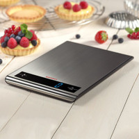 soehnle ATTRACTION Precision Digital Food Scale 9lb capacity Silver Weighing Scale(Silver)