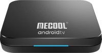 Profitech Communication MECOOL KM9 PRO Google Certified Android 9.0 ATV Android TV Box Amlogic S905X2 4GB/32GB Dual WiFi 2T2R Bluetooth 4.0 Voice Remote Control Miracast Set-Top Box Media Streaming Device(Black)
