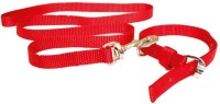 furryangels dog nylon leash and collar size - medium , Red 132.08 cm Dog Strap Leash(Red)