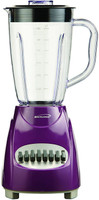Brentwood 12 Speed Blender Purple (JB-220PR) 32RD1NPS7PY1 500 Juicer Mixer Grinder (1 Jar, Purple)