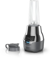 Black & Decker PowerCrush PowerCrush Personal Quiet Blender 2C69UG5AKXHP 500 Juicer Mixer Grinder (1 Jar, Stainless Steel)