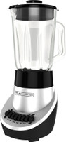 Black & Decker FusionBlade Blender with 6-Cup Glass Jar Silver BL1130SG 1FFX0B7P1WZQ 500 Juicer Mixer Grinder (1 Jar, Silver)