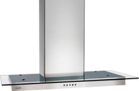 Glen 6062 SS 60 1000M3 BF-LTW Wall Mounted Chimney(Steel 1250 CMH)