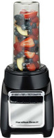 Hamilton Beach MultiBlend Blender with Blend-in Travel Jar | Model# 53517 0Z4XIY8HPWP8 500 Juicer Mixer Grinder (1 Jar, Black)