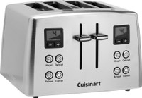 Cuisinart 3VPJ5K4SD9GX 500 W Pop Up Toaster(Silver)