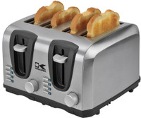 Kalorik 4S22IA4GFCF9 500 W Pop Up Toaster(Silver)