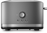 KITCHEN AID 1TUOYCP1S1Z5 500 W Pop Up Toaster(Silver)