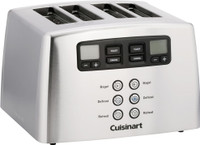Cuisinart 589F23H355UC 500 W Pop Up Toaster(Silver)
