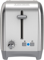 Black & Decker 2P9G7SF3OST7 500 W Pop Up Toaster(Silver)