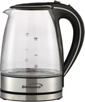Brentwood 4RUF4QECLKRP Electric Kettle(1.5 L, Black)