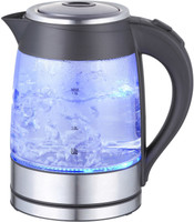 Mega Chef 54CRFG82D6C3 Electric Kettle(1.5 L, Silver)