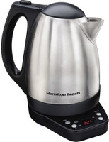 Hamilton Beach 0XAOANOZU97K Electric Kettle(1.5 L, Silver)