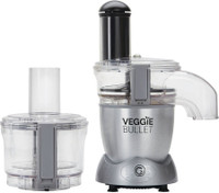 Nutribullet Veggie Bullet - Kitchen Blender with Food Processor 500 W Food Processor(Silver)