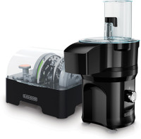 Black & Decker MultiPrep Slice N Dice All-In-One Cutting Appliance Black SL3000B 500 W Food Processor(Black)