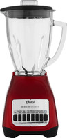 Oster Classic Series Blender PLUS Food Chopper Red Metallic (BLSTSG-RFP-000) 500 W Food Processor(Red)