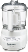 Cuisinart Mini-Prep Plus 3-Cup Food Processor White 500 W Food Processor(Clear)