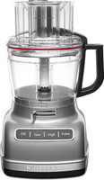 KITCHEN AID 11-Cup Food Processor with ExactSlice System Contour Silver (KFP1133CU) 500 W Food Processor(Contour Silver)
