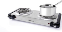 Elite Home Fashions 1U586IA715BV Radiant Cooktop(Silver, Jog Dial)