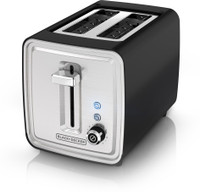 Black & Decker 1Q3M2F8P5PML 500 W Pop Up Toaster(Black)
