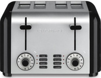 Cuisinart 7BL3H3CKLVQG 500 W Pop Up Toaster(Silver)